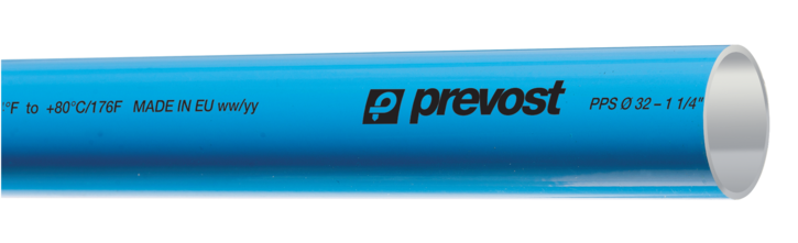 PPS - Aluminum blue pipe for compressed air | Prevost